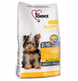 1st Choice Puppy Toy & Small Breeds 2,72kg Karma dla szczeniąt
