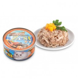 Princess Premium ZEST Chicken Tuna Papaya 170g wet cat food