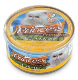 Princess Premium Chicken Tuna Rice 170g wet cat food