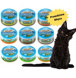 Princess Premium Chicken Tuna Caviar 170g wet cat food
