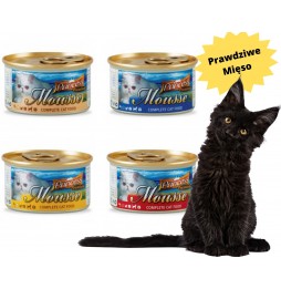 Princess Mousse Beef & Liver 85g wet food for cats