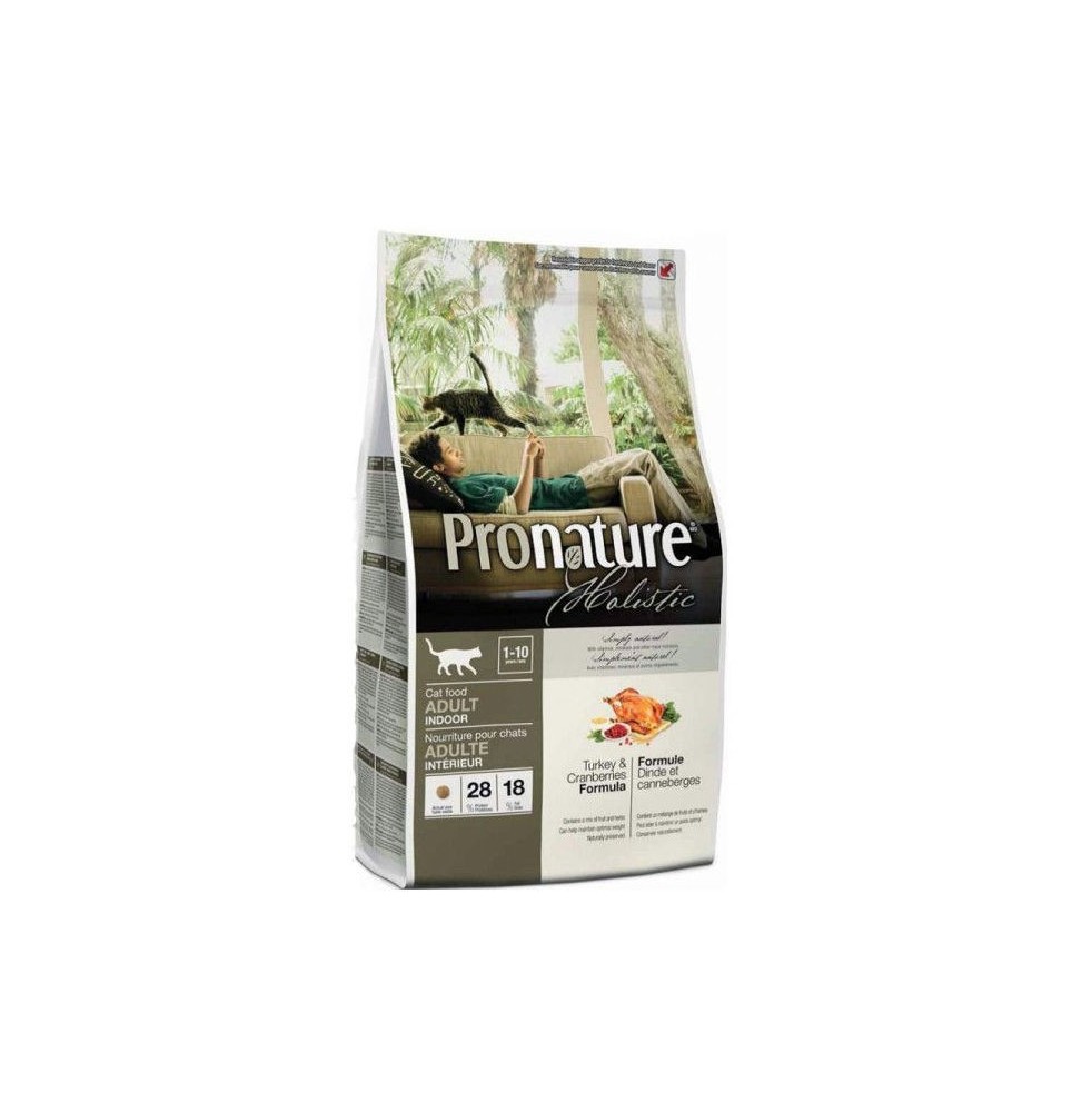 Pronature Holistic Cat Turkey & Cranberries 5.44kg dry cat food