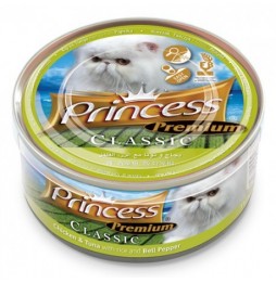Princess Premium Thunfisch Huhn Pfeffer 170g Nassfutter für Katzen