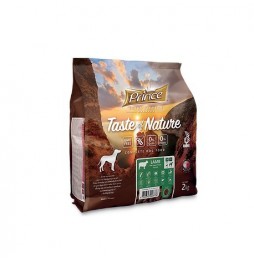 Prince Taste of Nature food for adult dogs and puppies of medium and large breeds, lamb and sweet potatoes 2 kg