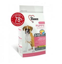 1st Choice Puppy Sensitive Skin & Coat 2,72 kg Futter für Welpen