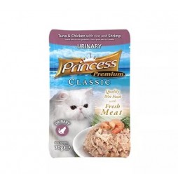 Princess Premium Urinary Harnwegsschutz, 70 g Nassfutterbeutel für Katzen