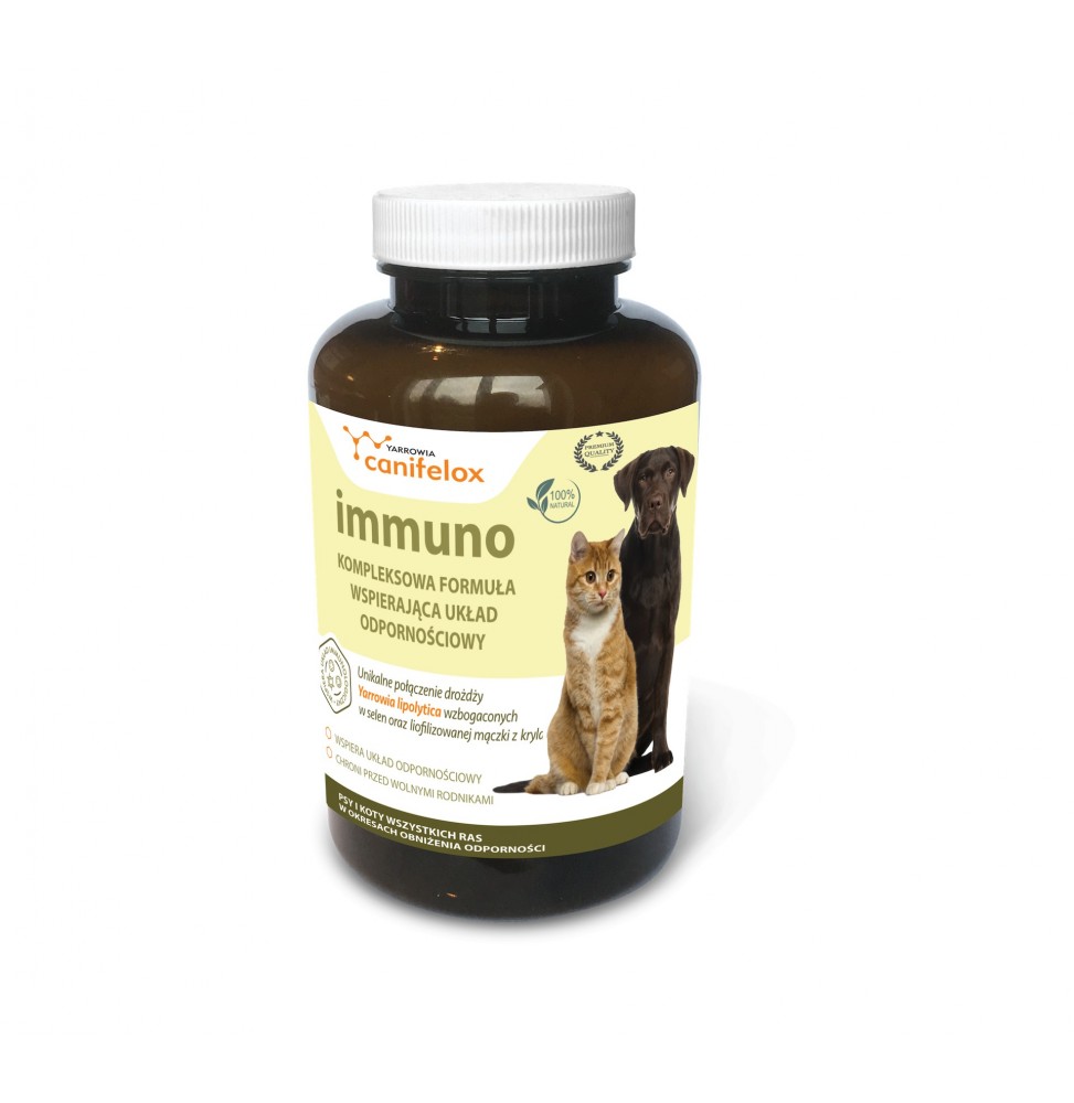 Canifelox Immuno 120g Dog&Cat Nahrungsergänzungsmittel für Hunde und Katzen