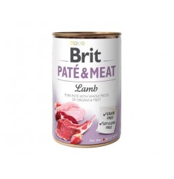 Brit Pate&Meat Lamm 400g Nassfutter für Hunde