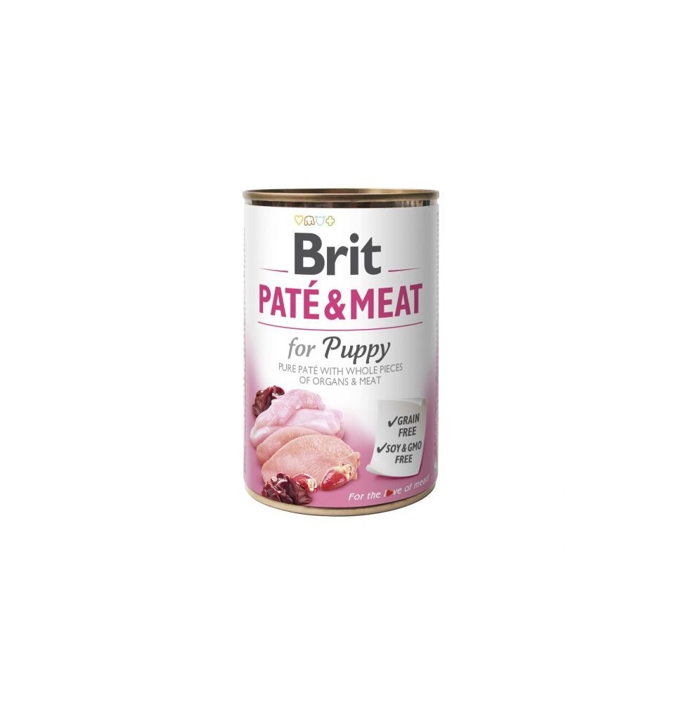 Brit Pate & Meat Puppy 400g Wet food for puppies