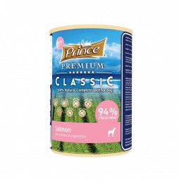 Prince Premium Classic Salmon with Chicken and Vegetables 400g wet dog food