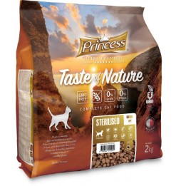 Princess Taste of Nature Ultra Premium Sterilised 2kg karma sucha dla kota