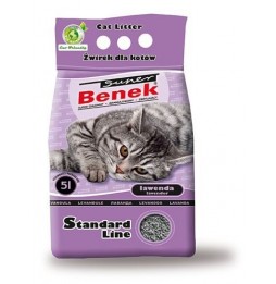 Super Benek Lawenda 5 L Cat litter
