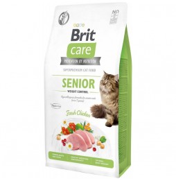 Brit Care Cat Senior Grain-Free Chicken 400g food for senior cats