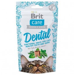Brit Care Cat Snack Dental 50g pamlsek pro kočky