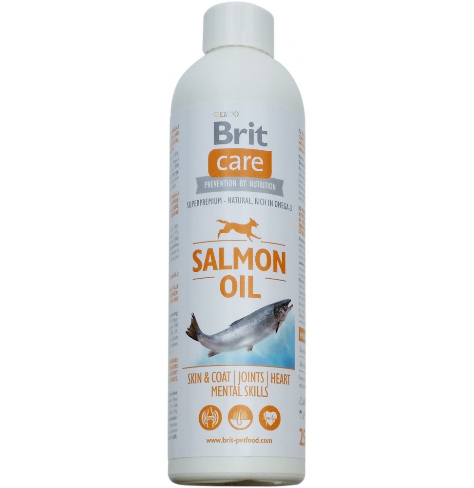 Brit Care Lachsöl 500 ml für Hunde und Katzen