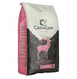 Canagan Dog Small Breed Country Game 2kg dry food for dogs of small breeds with venison, duck and herring