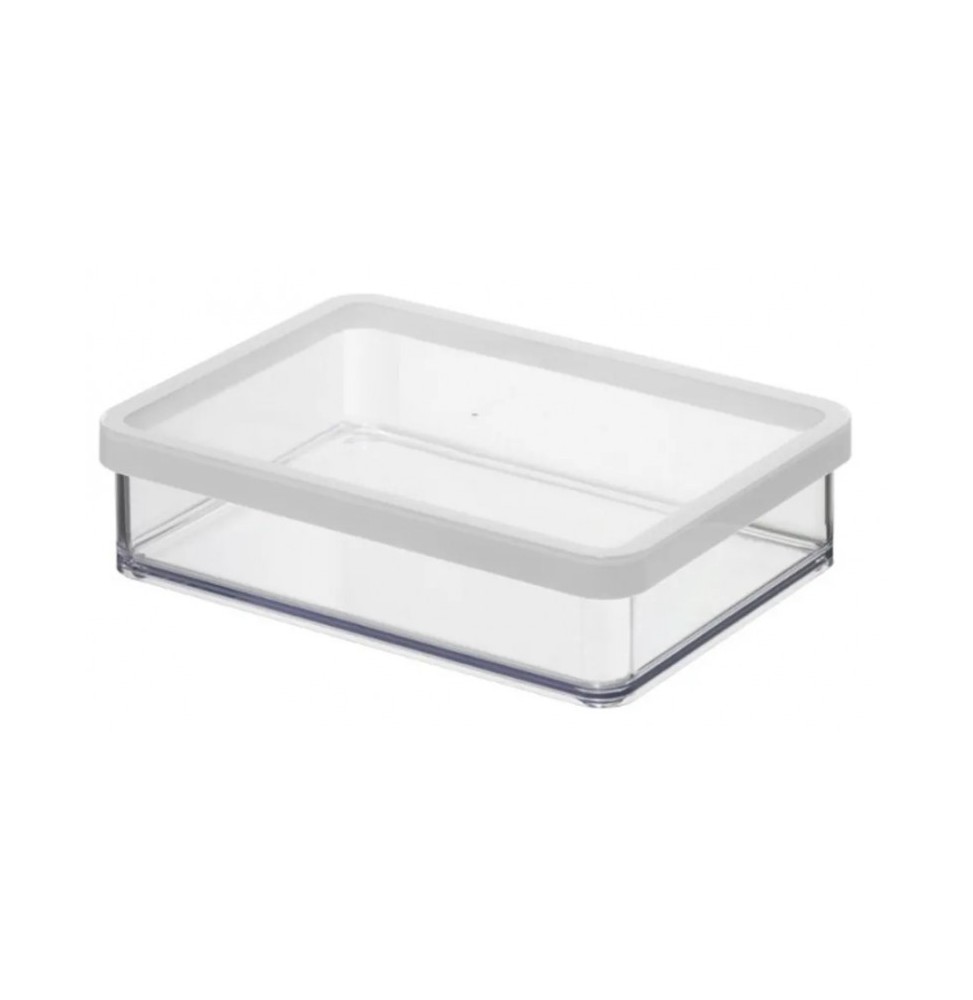 Rotho container wide 1.0 l LOFT transparent/white