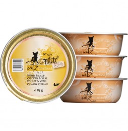 Catz No. 407 Filet 85gr Chicken and veal in jelly wet cat food