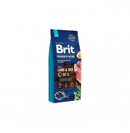 Brit Premium By Nature Sensitive Lamb 15kg dry food for dogs