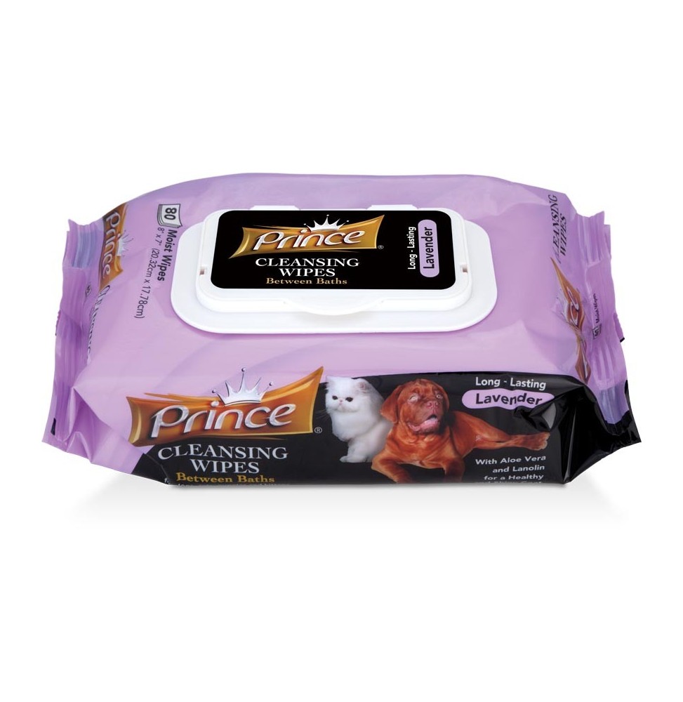 Prince Levender Wipes x 80 pcs care wipes