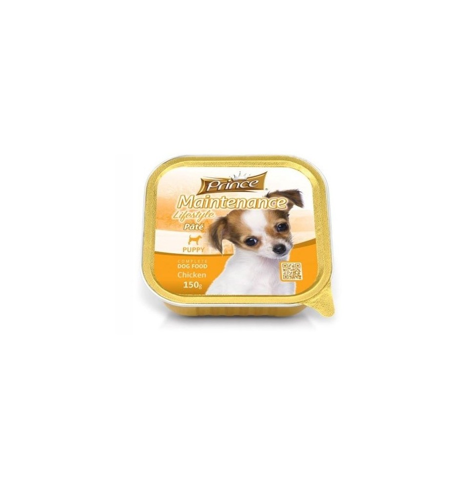Prince Pate Dog Chicken 150 gr wet food for puppies