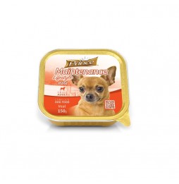 Prince Pate Dog Kalbfleisch 150 gr Nassfutter für Hunde