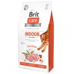 BRIT CARE CAT GRAIN-FREE INDOOR 2kg dry cat food