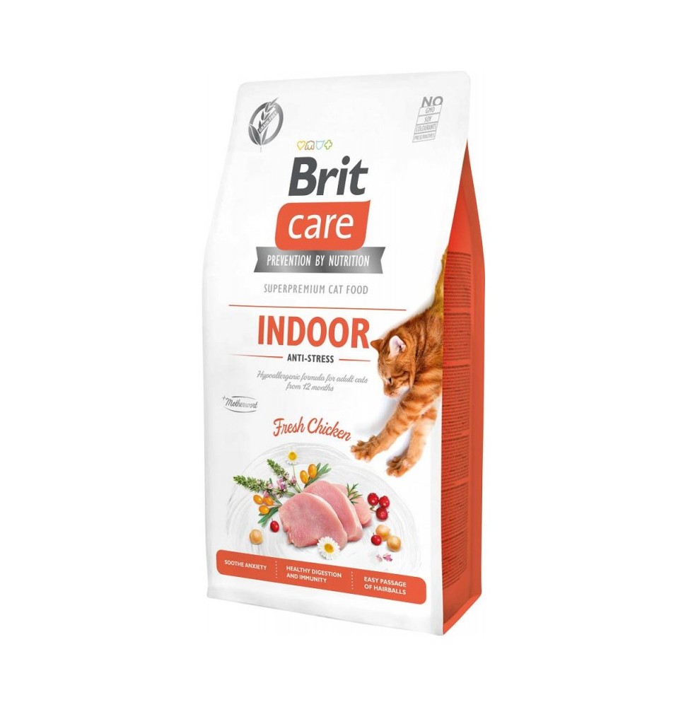 BRIT CARE CAT GRAIN-FREE INDOOR 2kg dry cat food