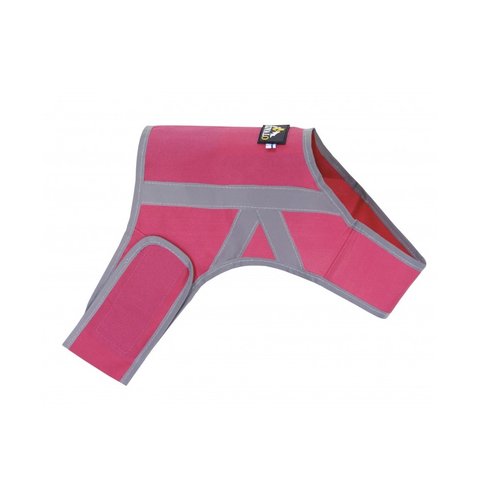 Kivalo Kaamos reflective vest for dogs S pink 35-56 cm
