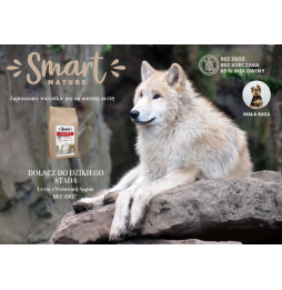 Smart Nature Dog Small Angus Beef 2kg 65% Angus beef meat, grain-free, chicken-free, superfoods, natural collagen