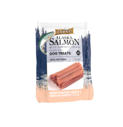 Prince Fish Skin & Salmon Strip 100 gr  przysmak dla psa z łososia