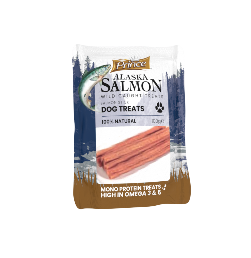 Prince Salmon Stick 100 g  przysmak dla psa z łososia