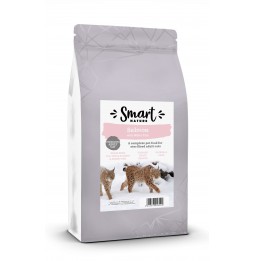 Smart Nature Cat Skin Coat 70% Fish 5kg Bez obilovin 70% losos a bílá ryba, krásná srst a kůže, sterilizované kočky