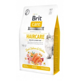 Brit Care Cat Grain Free Haircare 2 kg dry cat food