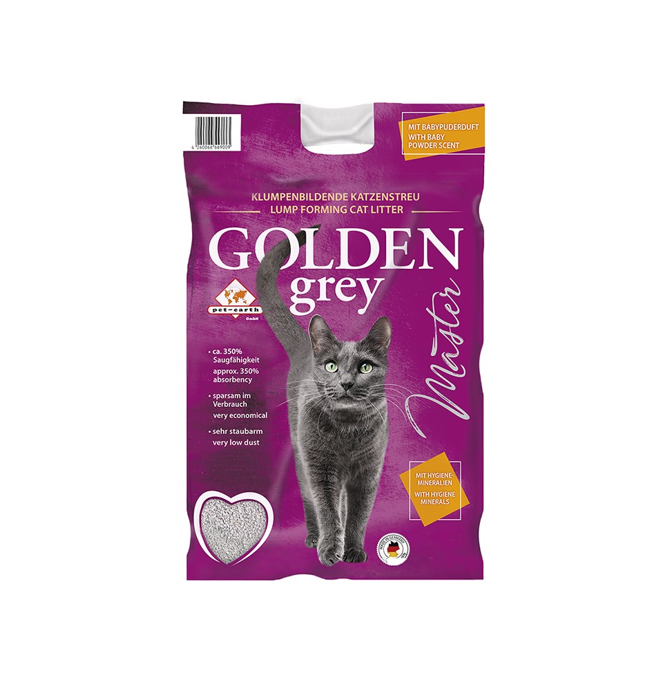 Golden grey master 7kg żwirek  dla kota bentonitowy