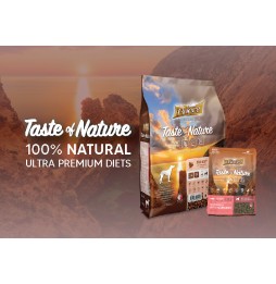Prince Taste of Nature Bizon 4kg grain-free and chicken-free food for adult dogs and puppies made from bison meat