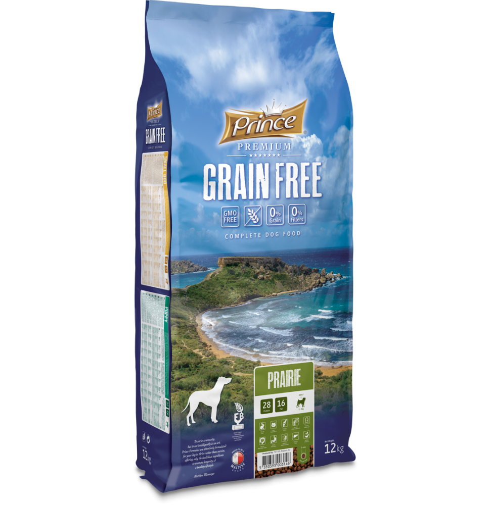 Prince Grain Free Prairie M/L Lamb 12 kg   sucha karma dla psa