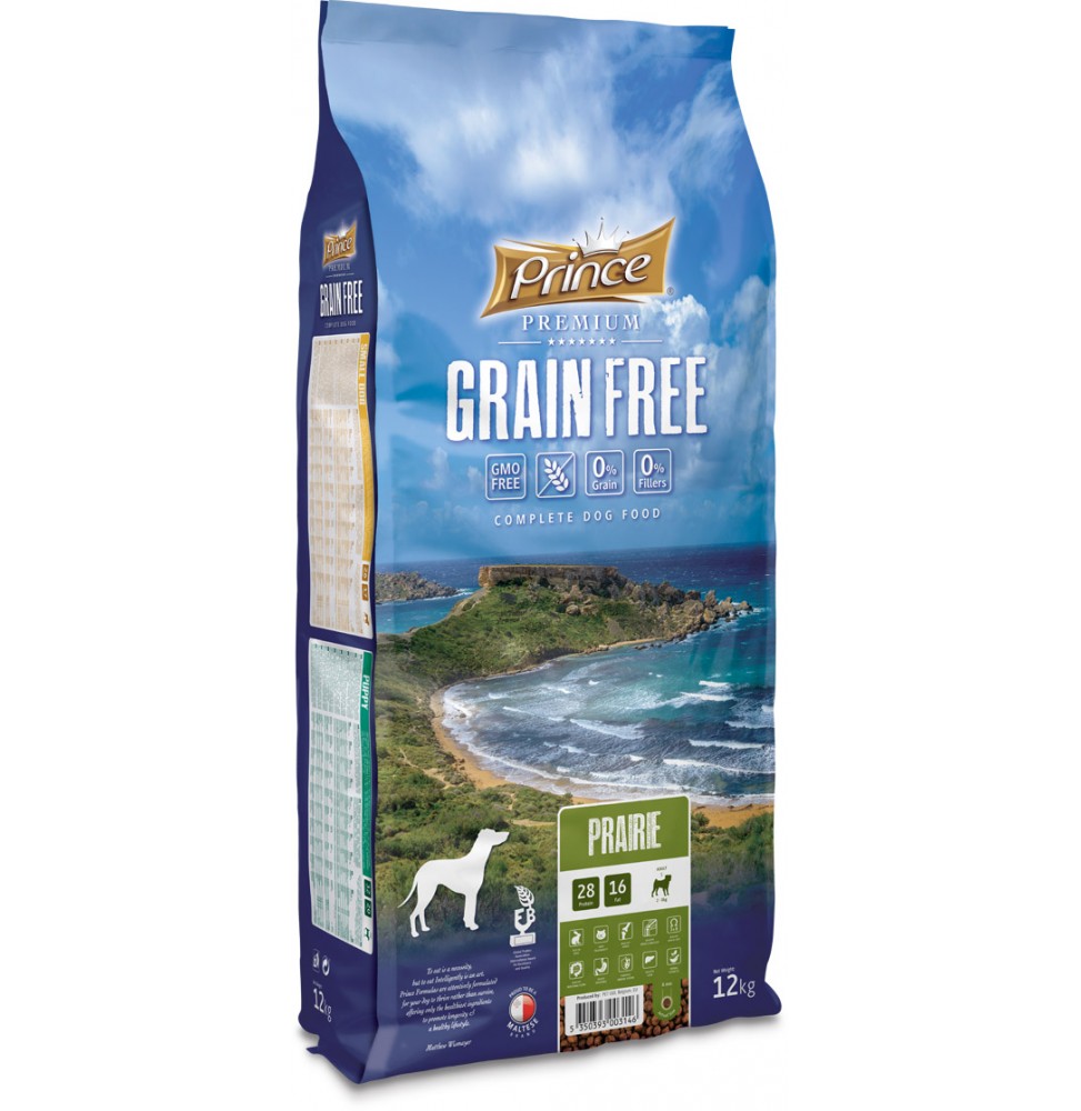 Prince Grain Free Prairie M/L Lamb 12 kg   sucha karma dla psa