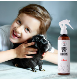 Pets Home Mist Perfume 250ml Citrus Neutralizator zapachu do wnętrz w mgiełce o zapachu cytrusowym